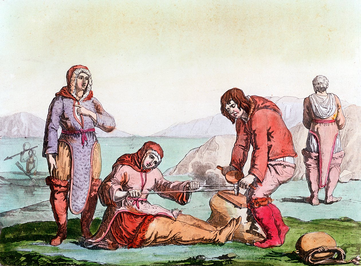 مواطنو القطب الشمالي ، 1825-1835 بواسطة غير معروف