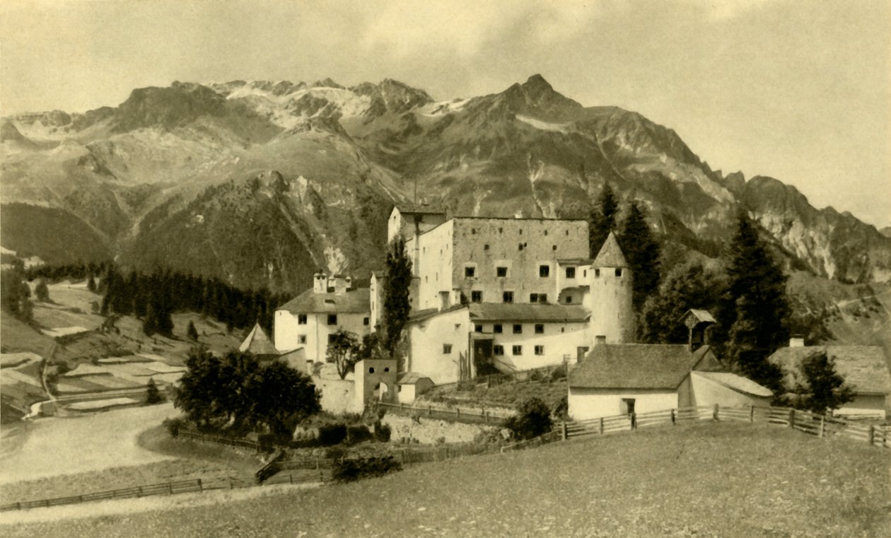 قلعة Naudersberg ، Nauders ، النمسا ، c1935. بواسطة غير معروف
