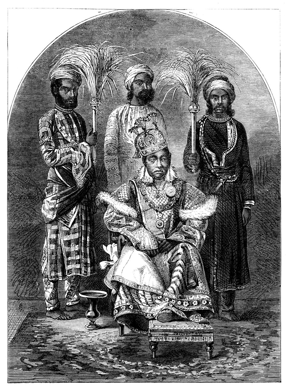 نواب اسكندر ، بيجوم بوبال ، 1863 بواسطة غير معروف