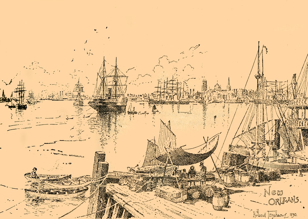 نيو أورليانز ، لويزيانا ، c1890. بواسطة غير معروف