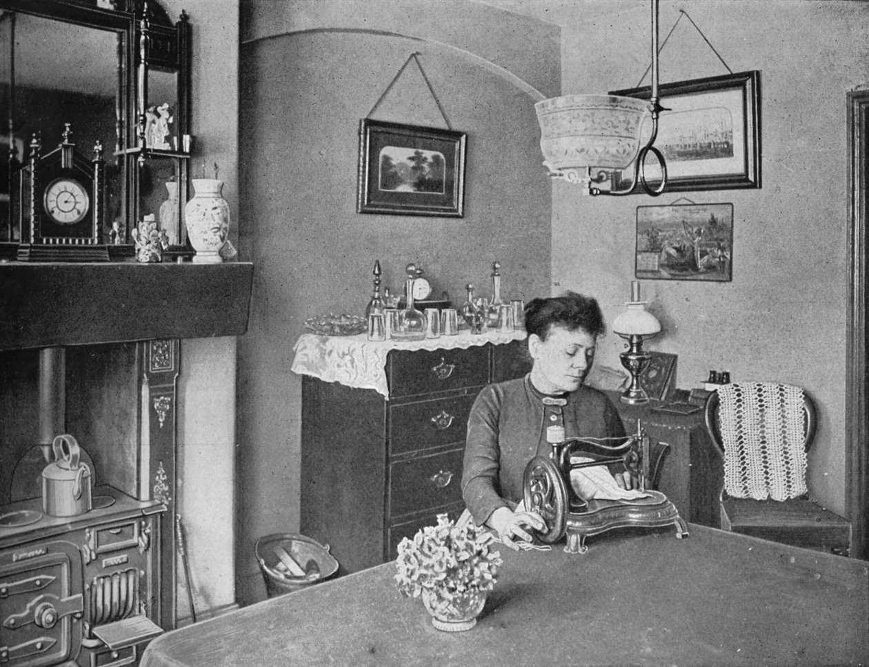 غرفة جديدة في منزل نموذجي ، لندن ، c1900 1901 بواسطة غير معروف