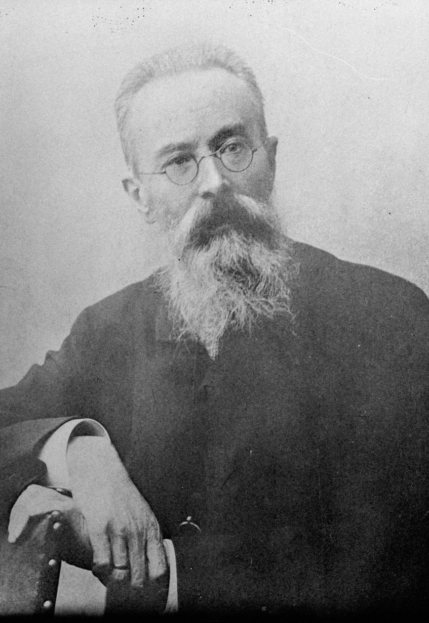 نيكولاي ريمسكي كورساكوف ، ملحن روسي ، 1890 بواسطة غير معروف
