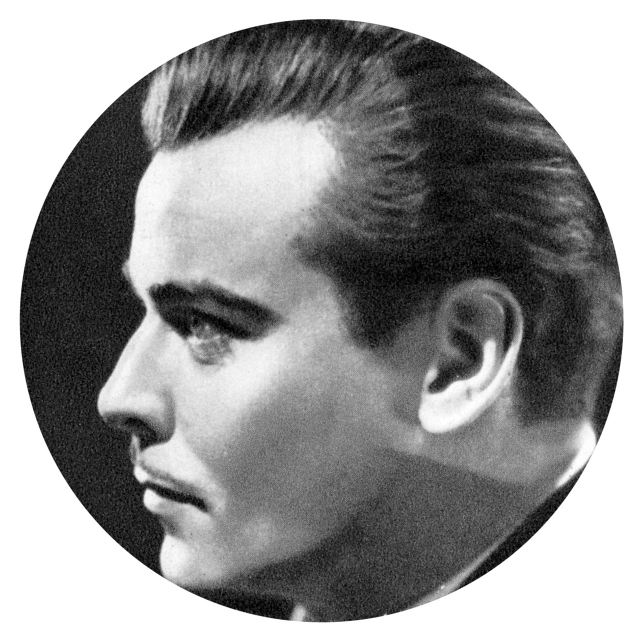 نيلز أستر ، ممثل سويدي وممثل سينمائي دنمركي ، 1934-1935 بواسطة غير معروف