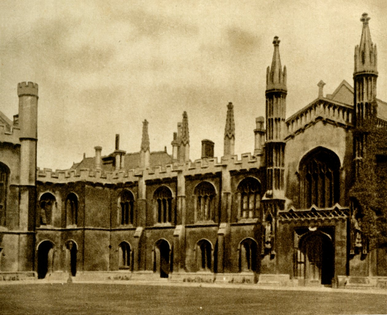 رقم 44. كلية كوربوس كريستي ، كامبريدج ، 1923. بواسطة غير معروف