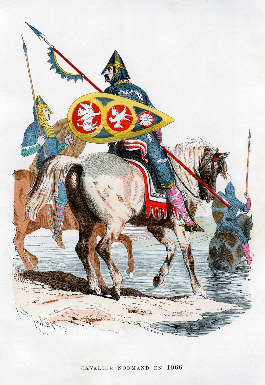 سلاح الفرسان نورمان ، 1066 1882-1884 بواسطة غير معروف