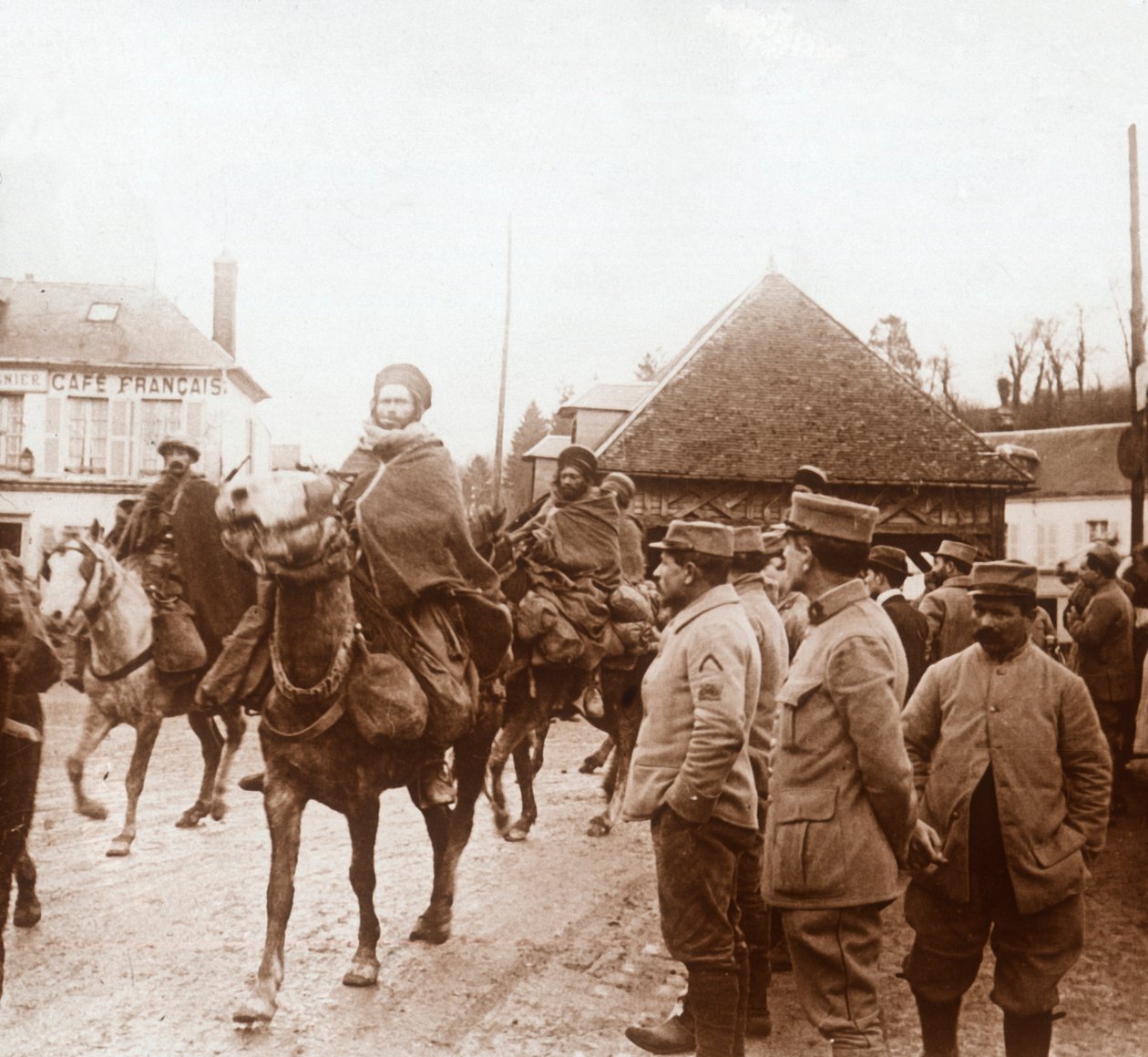 جنود شمال أفريقيون ، c1914-c1918 بواسطة غير معروف