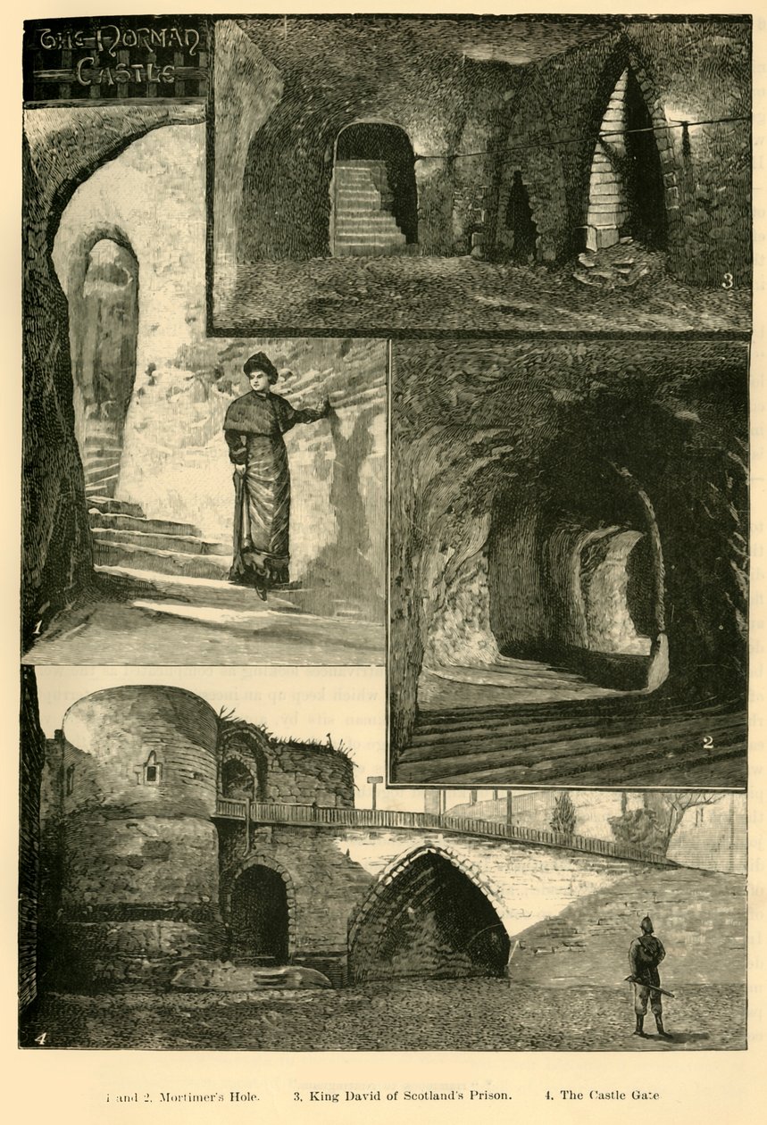 قلعة نوتنغهام ، 1898. بواسطة غير معروف