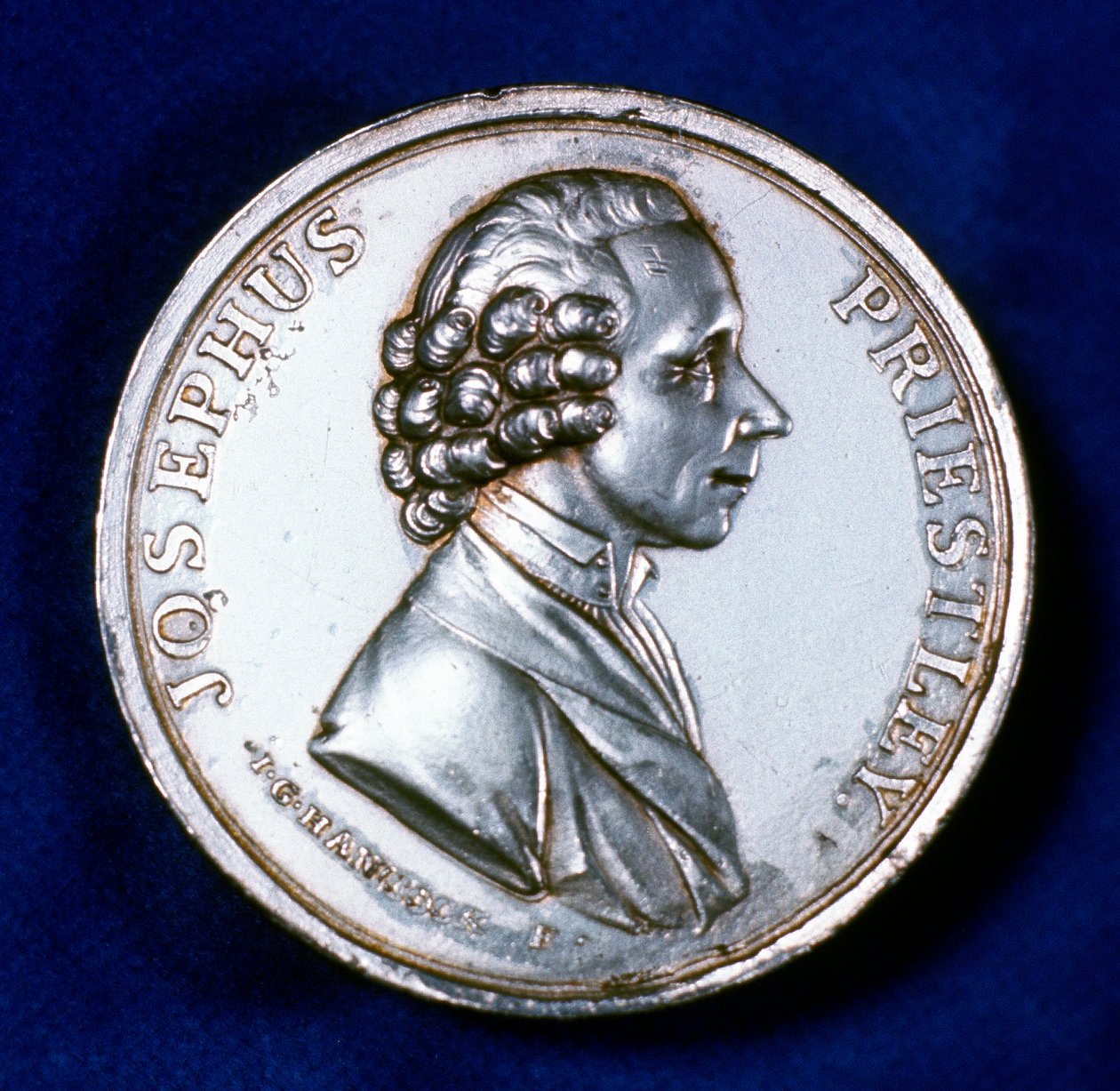 مقابل الميدالية التذكارية لجوزيف بريستلي 1733-1804 ، 1803 بواسطة غير معروف