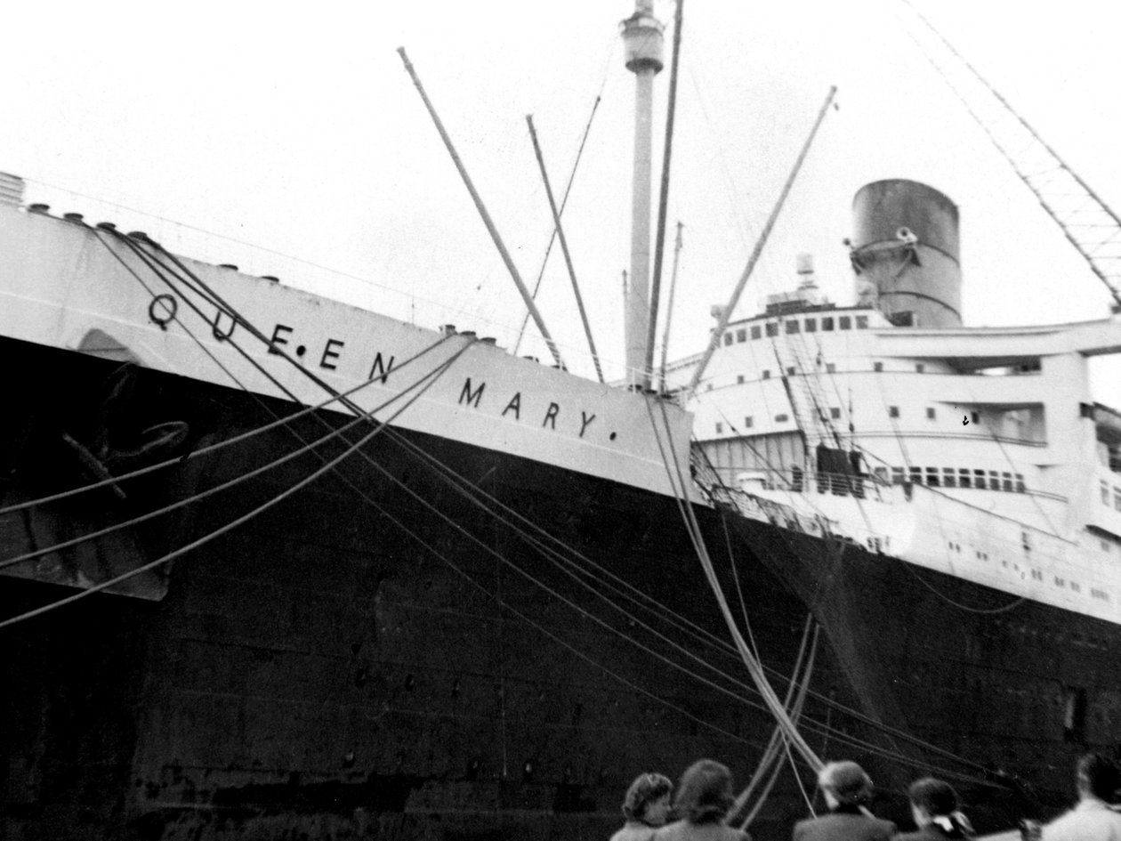بطانة المحيط RMS Queen Mary ، القرن 20 بواسطة غير معروف