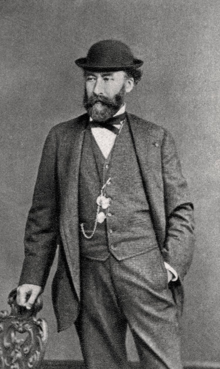 أوكتاف فوييه ، الروائي والكاتب المسرحي الفرنسي ، 1872 بواسطة غير معروف