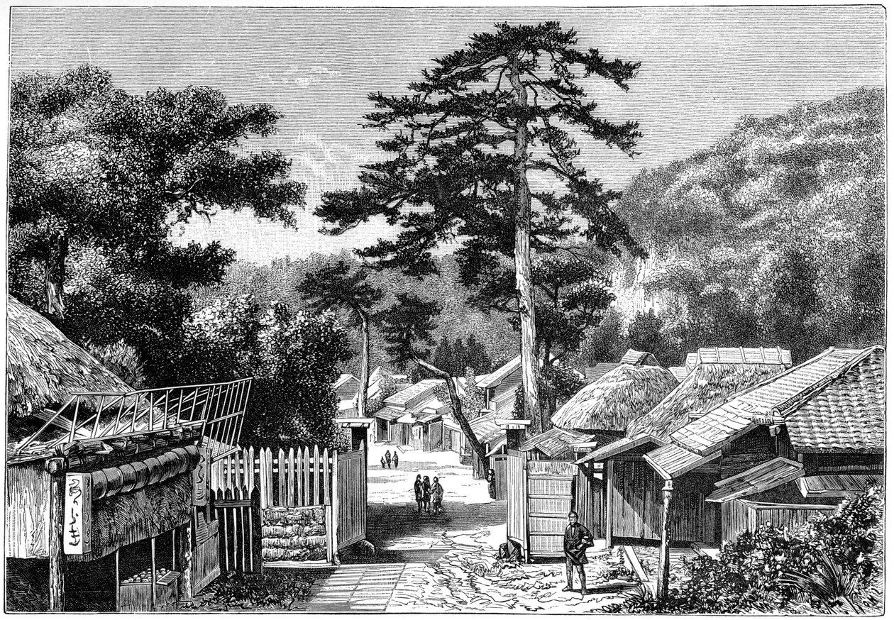 أودوفارا ، اليابان ، 1895 بواسطة غير معروف