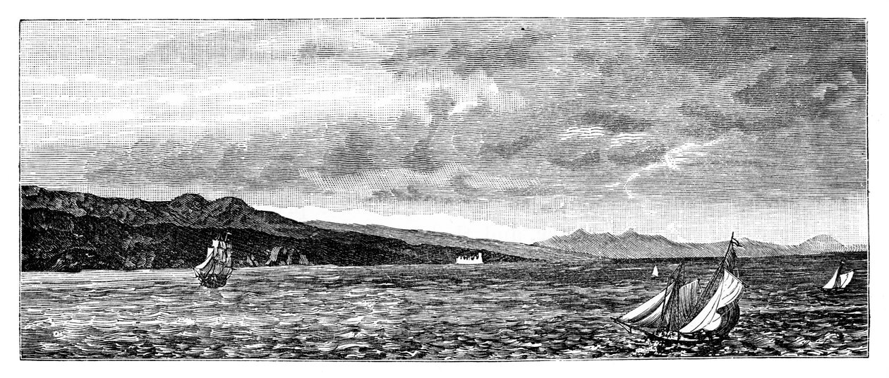 قبالة ساحل آسيا الصغرى ، c1900 بواسطة غير معروف
