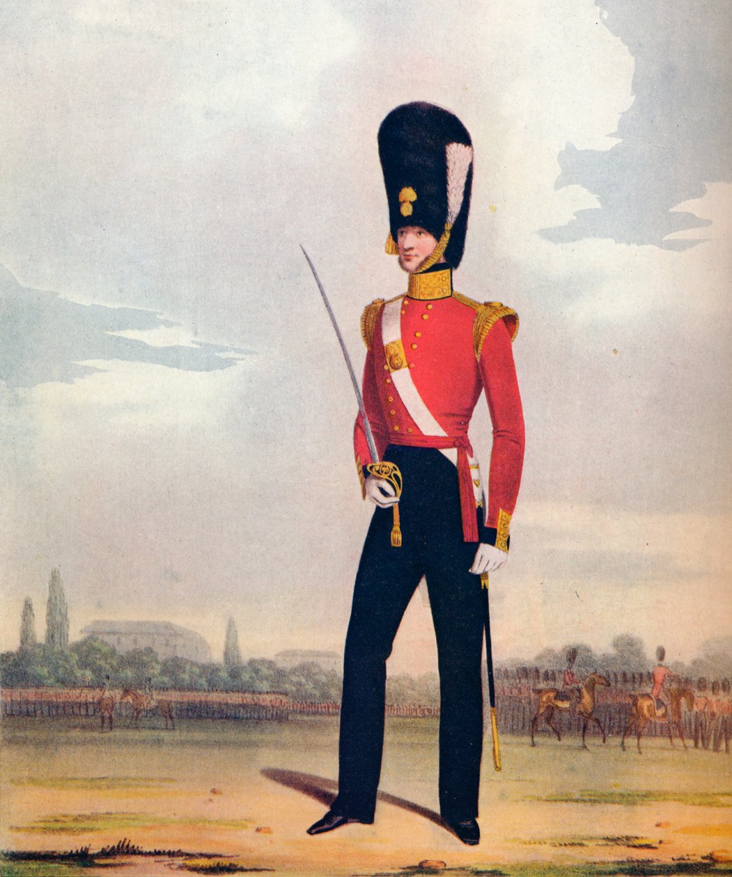ضابط من Fusiliers 87 أو الملكية الأيرلندية ، c1833. 1914 بواسطة غير معروف