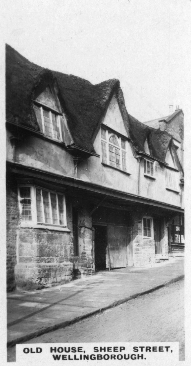 Old House، Sheep Street، Wellingborough، Northamptonshire، c1920s بواسطة غير معروف