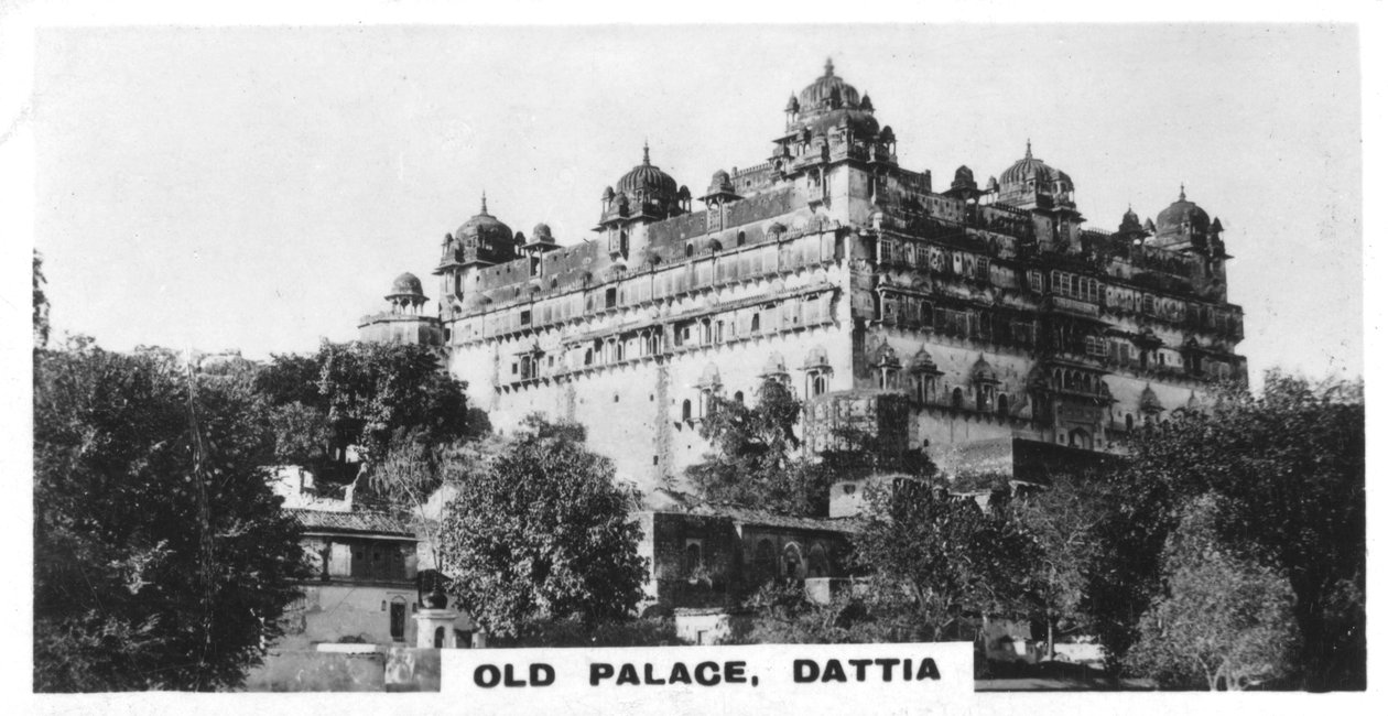 القصر القديم ، داتيا ، الهند ، c1925 بواسطة غير معروف
