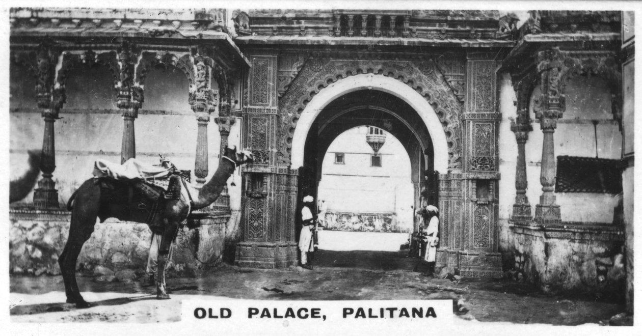 القصر القديم ، Palitana ، الهند ، c1925 بواسطة غير معروف