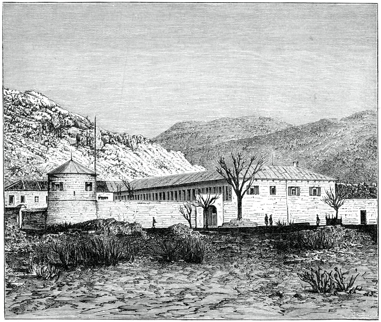 القصر القديم ، Cettigne ، جمهورية الجبل الأسود ، 1900 بواسطة غير معروف