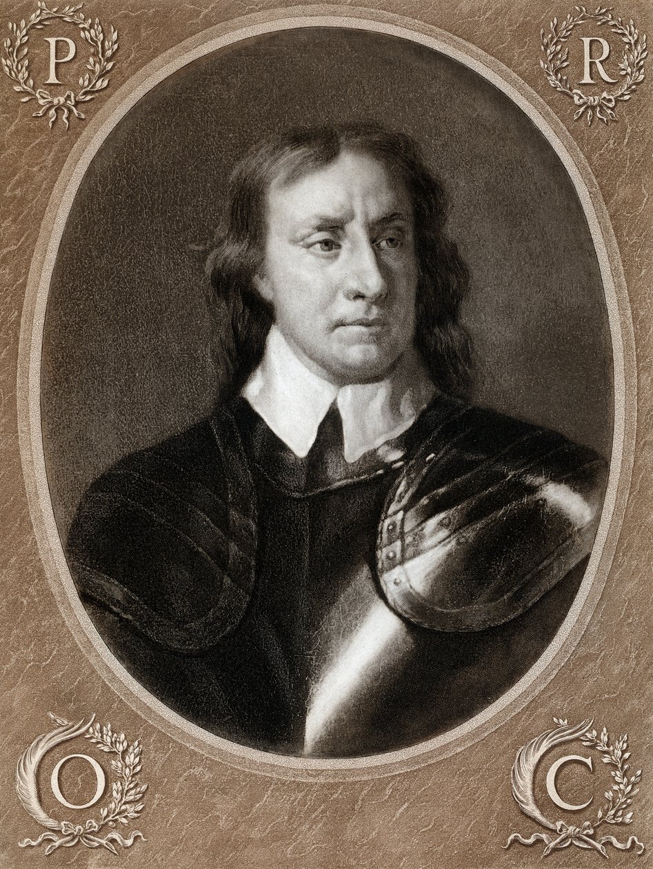 أوليفر كرومويل ، 1599-1658 ، قائد عسكري وسياسي إنجليزي ، 1657 ، 1899 بواسطة غير معروف