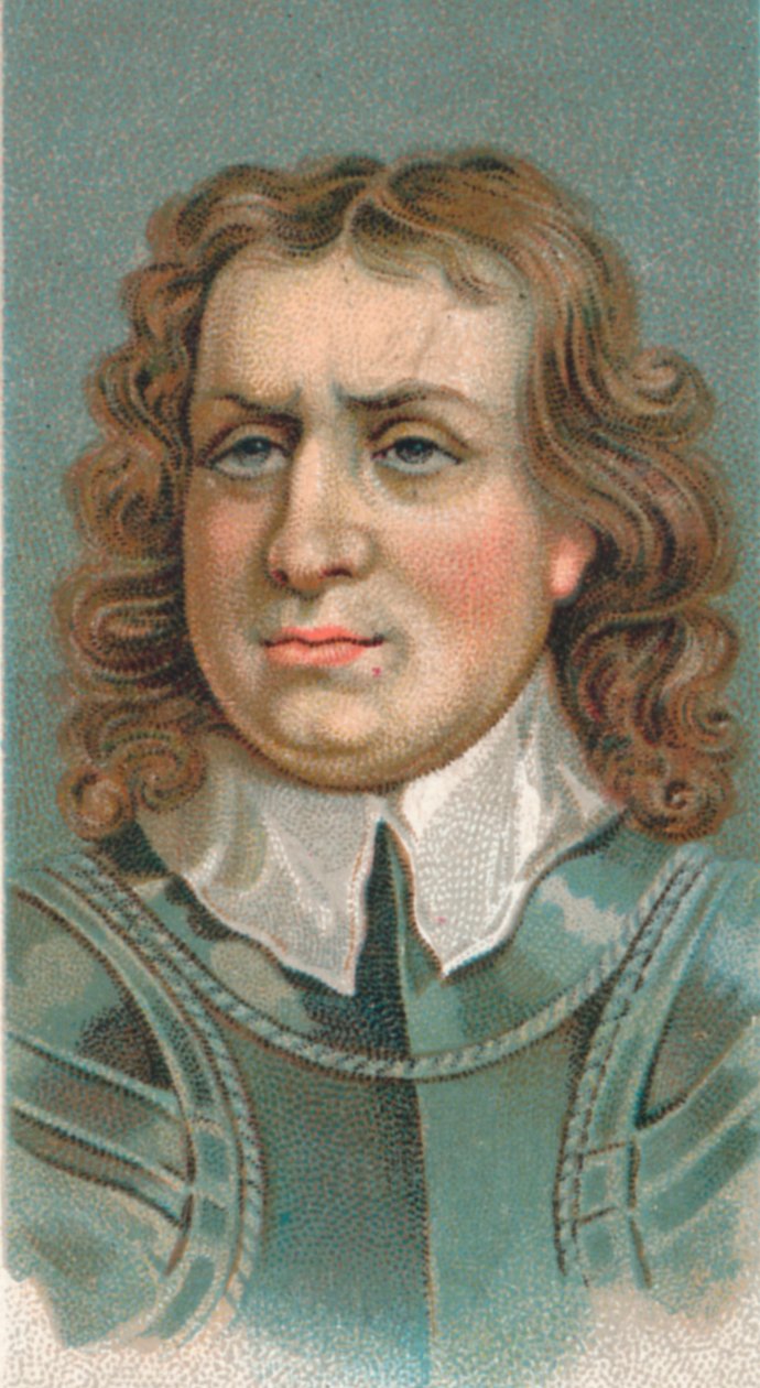 أوليفر كرومويل ، 1599-1658 قائد عسكري إنجليزي وسياسي ، 1924 بواسطة غير معروف