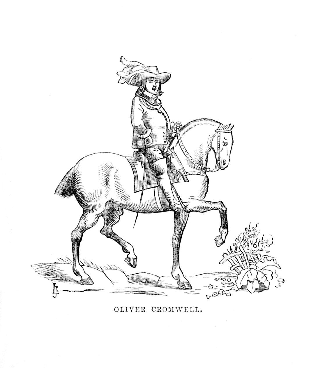 أوليفر كرومويل ، c1870 بواسطة غير معروف