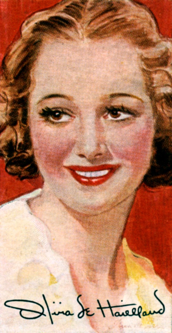 أوليفيا دي هافيلاند ، 1916- ، ممثلة أفلام أمريكية يابانية ، القرن 20 بواسطة غير معروف