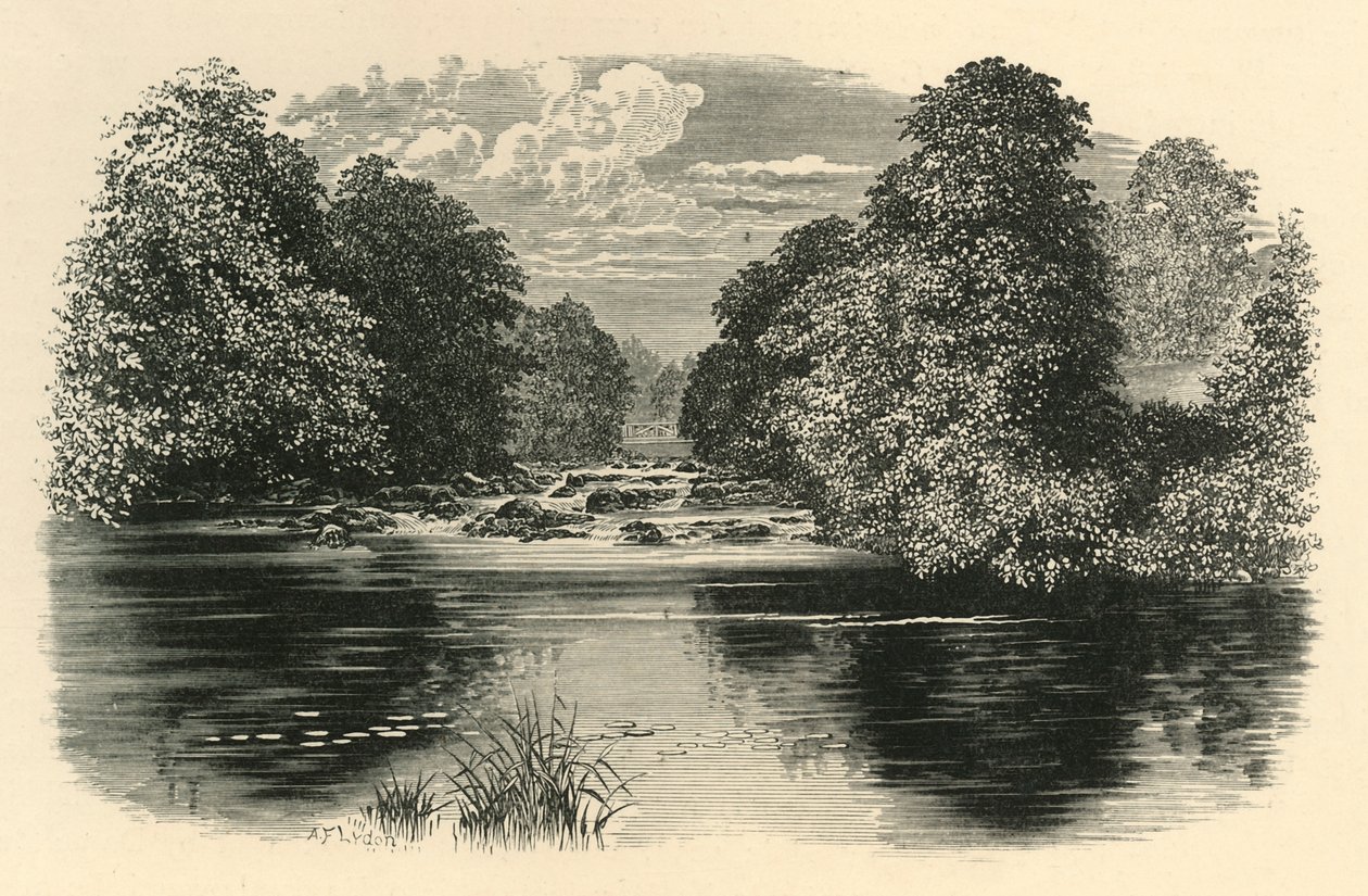 على Brathay ، c1890. بواسطة غير معروف