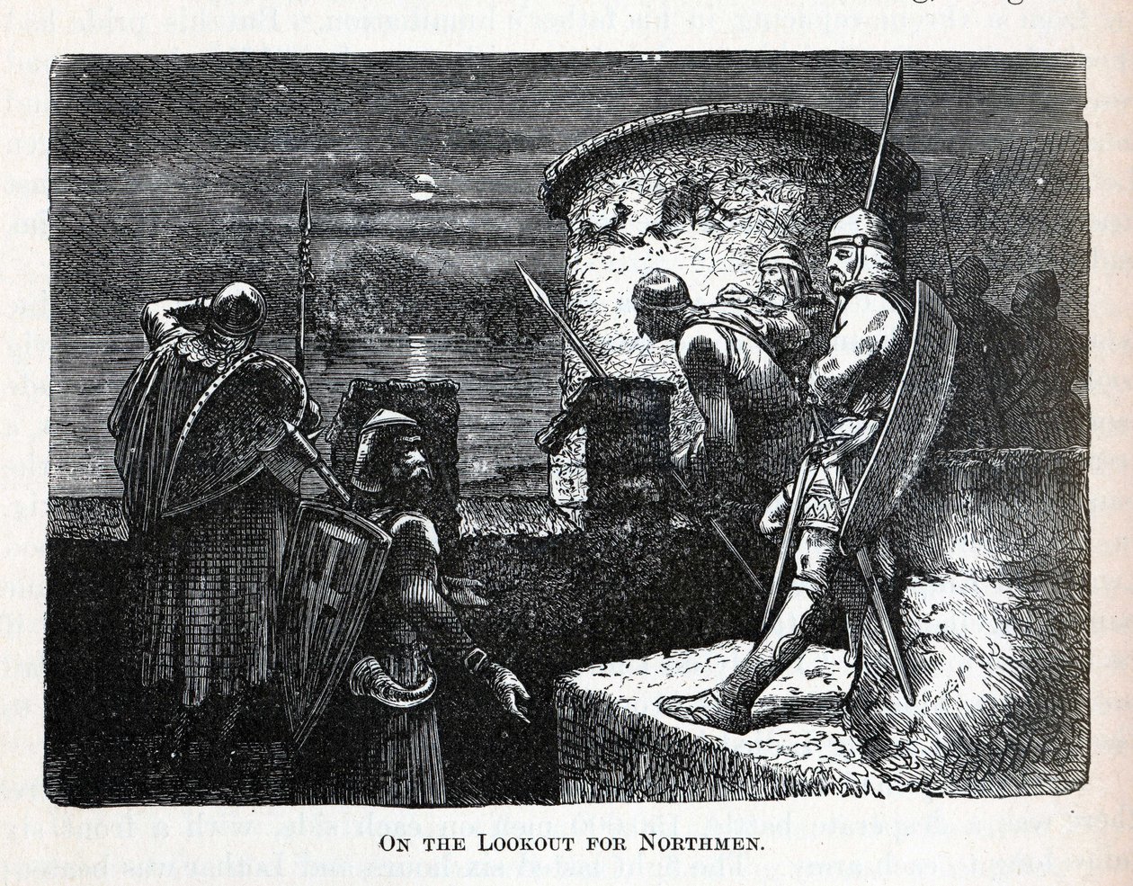 في مرصد Northmen ، 1882 بواسطة غير معروف