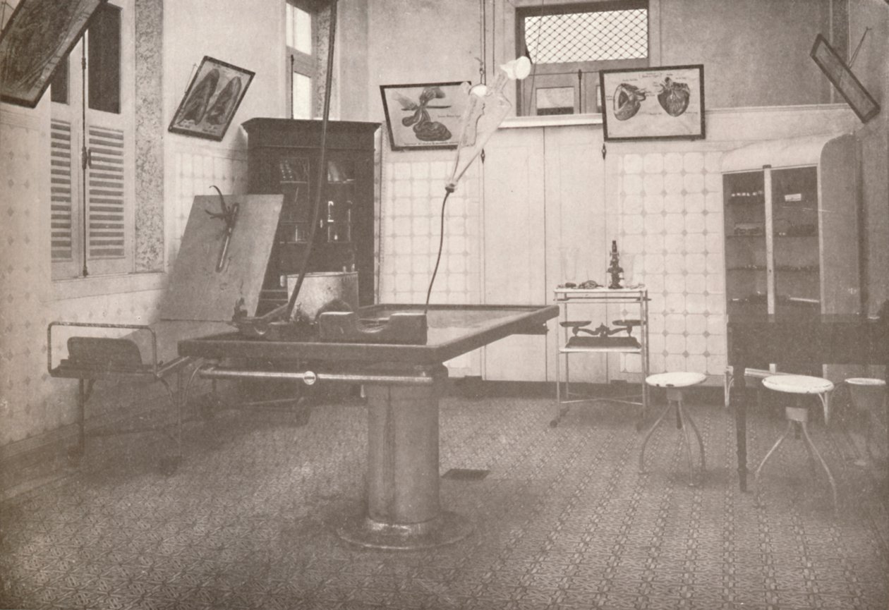 غرفة عمليات الخدمة الطبية القانونية ، 1914 بواسطة غير معروف