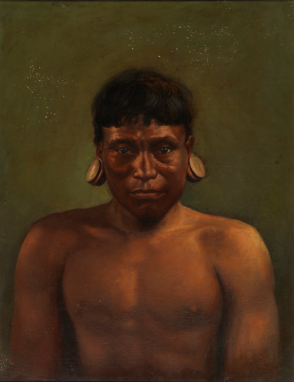 Orejon Indian ، كاليفورنيا. 1890-1892. بواسطة غير معروف