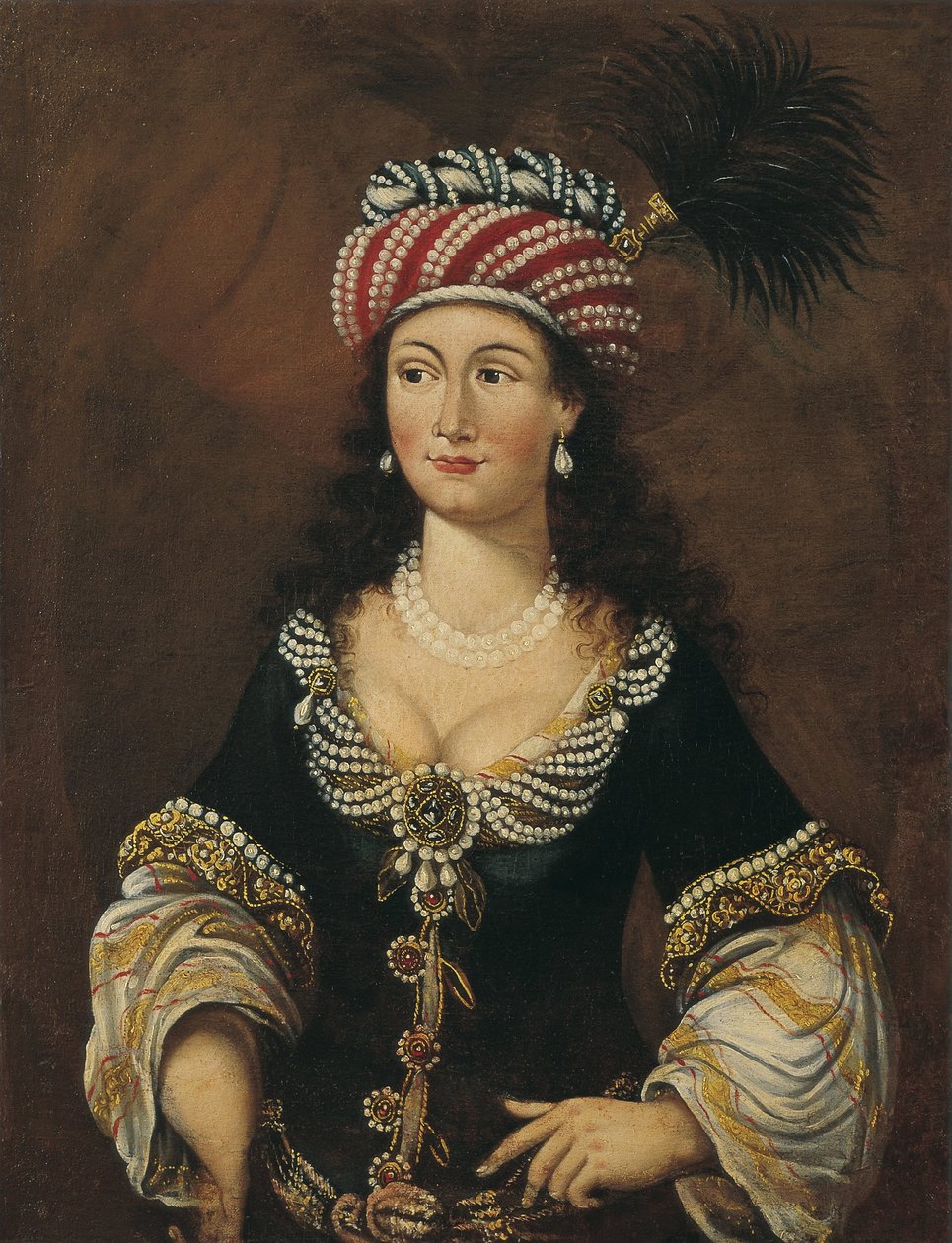 امرأة شرقية ، حوالي 1681-1682 بواسطة غير معروف
