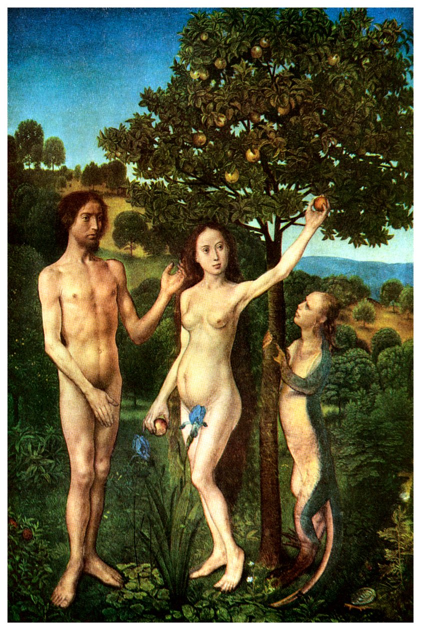 الخطيئة الأصلية: سقوط آدم وحواء ، c1467-1468 1956 بواسطة غير معروف