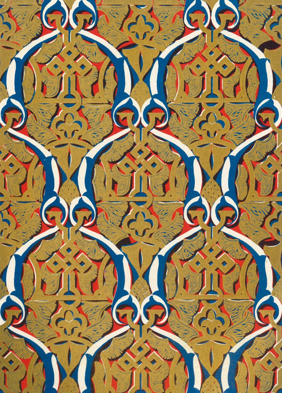 زينة في لوحات ، ديوان المسجد ، 1907. بواسطة غير معروف