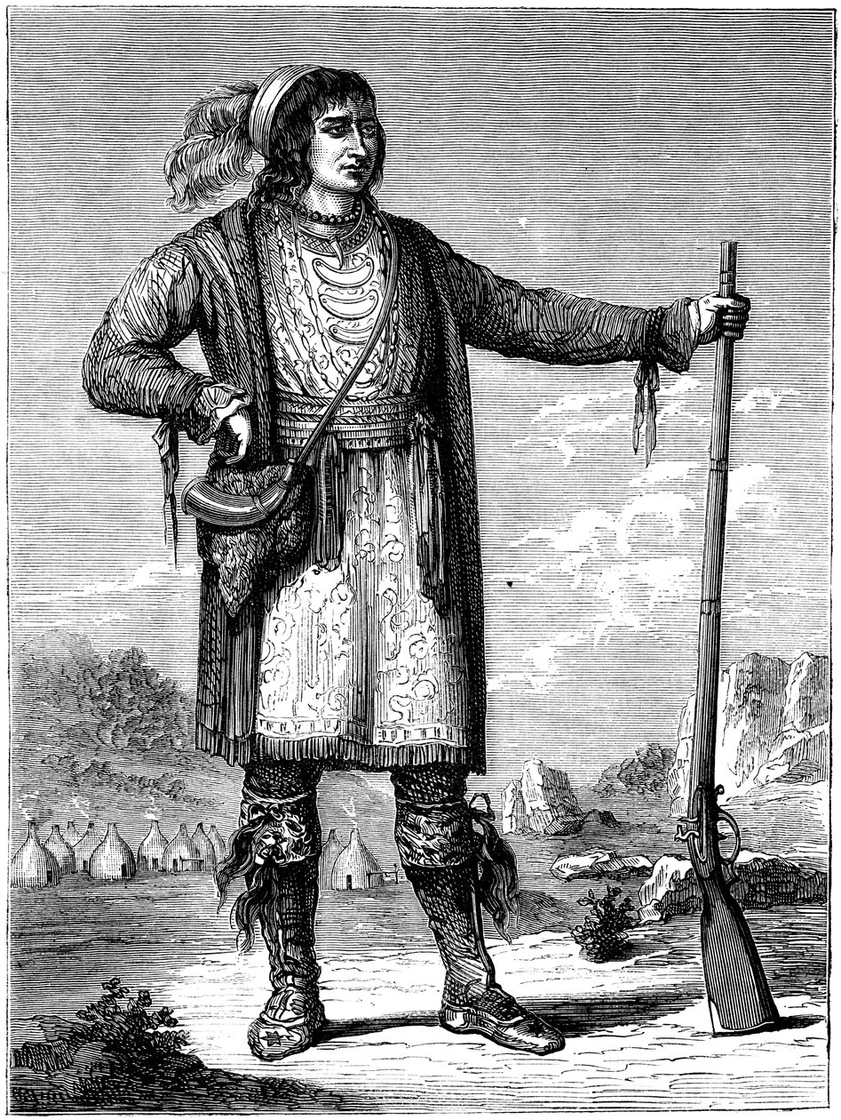 Osceola ، رئيس السيمينول ، c1837 c1880 بواسطة غير معروف