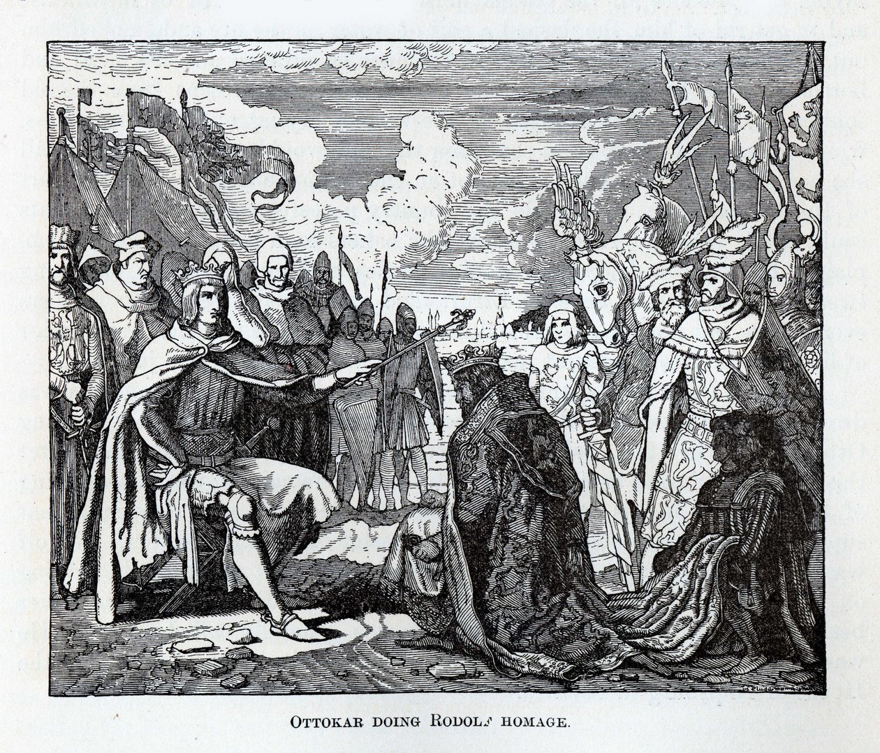 Ottokar يشيد رودولف ، 1882 بواسطة غير معروف