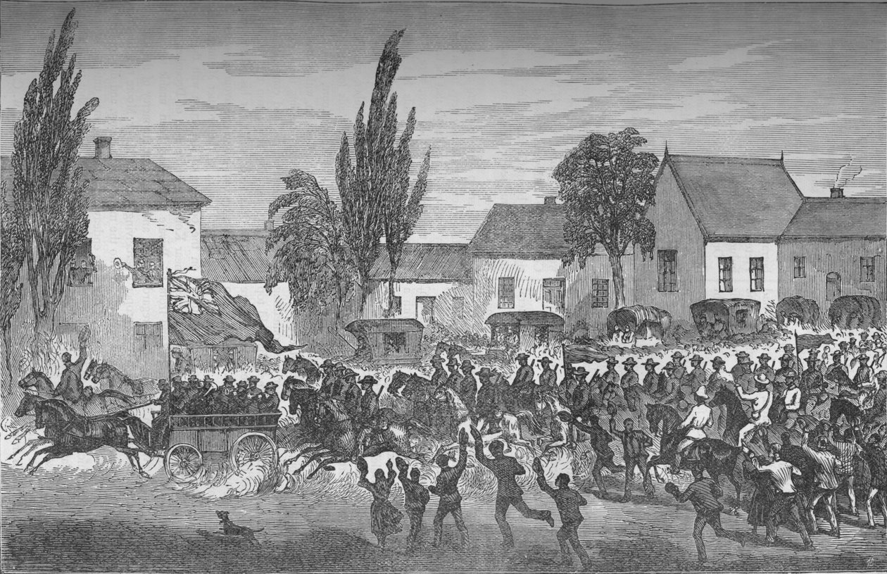 Oudtshoorn المتطوعين الخيالة بدءا من الحدود الشرقية ، c1880 بواسطة غير معروف