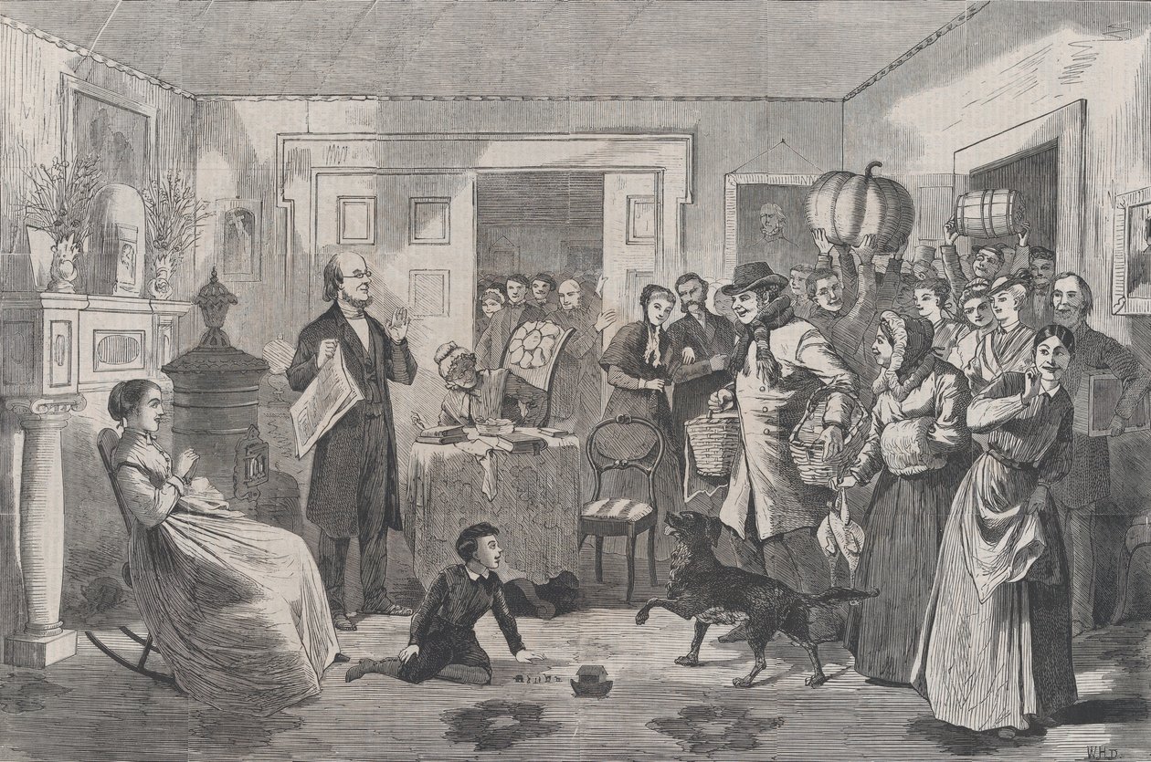 حزب تبرعات وزيرنا Harper's Bazar، Vol. أنا ، 19 ديسمبر ، 1868 ، 19 ديسمبر ، 1868. بواسطة غير معروف
