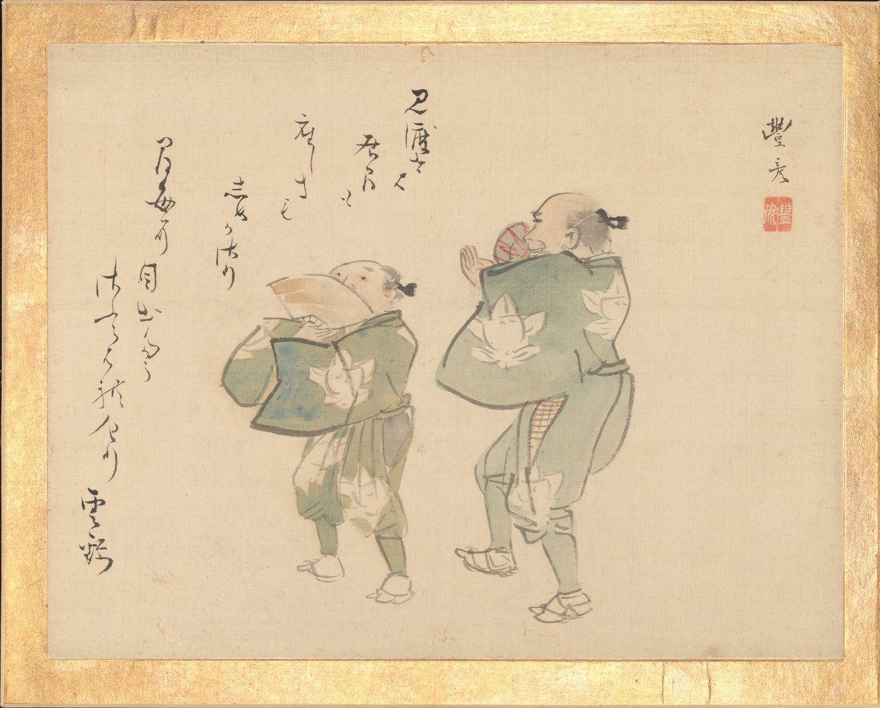 ألبوم لوحة Sublime Talent Shinmyo gajo ، كاليفورنيا. 1815. بواسطة غير معروف