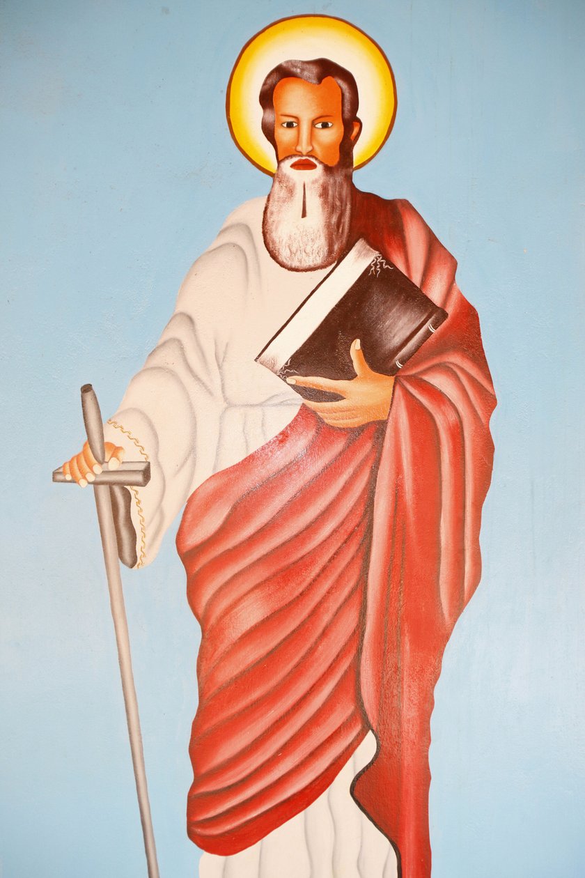 الرسم في كاتدرائية Kpalime: Saint Paul، Lome، Togo بواسطة غير معروف