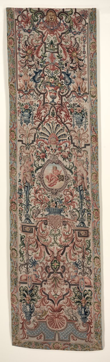 زوج من الشنق سرير التطريز ، ج. 1690. بواسطة غير معروف