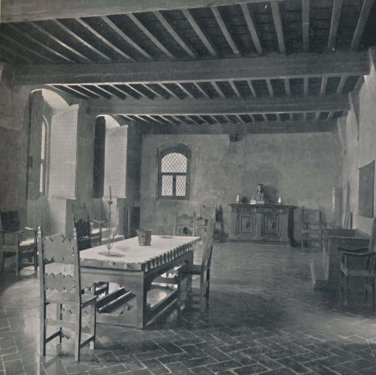 Palazzo Davanzati ، الغرفة الرئيسية في الطابق الثالث ، 1928 بواسطة غير معروف