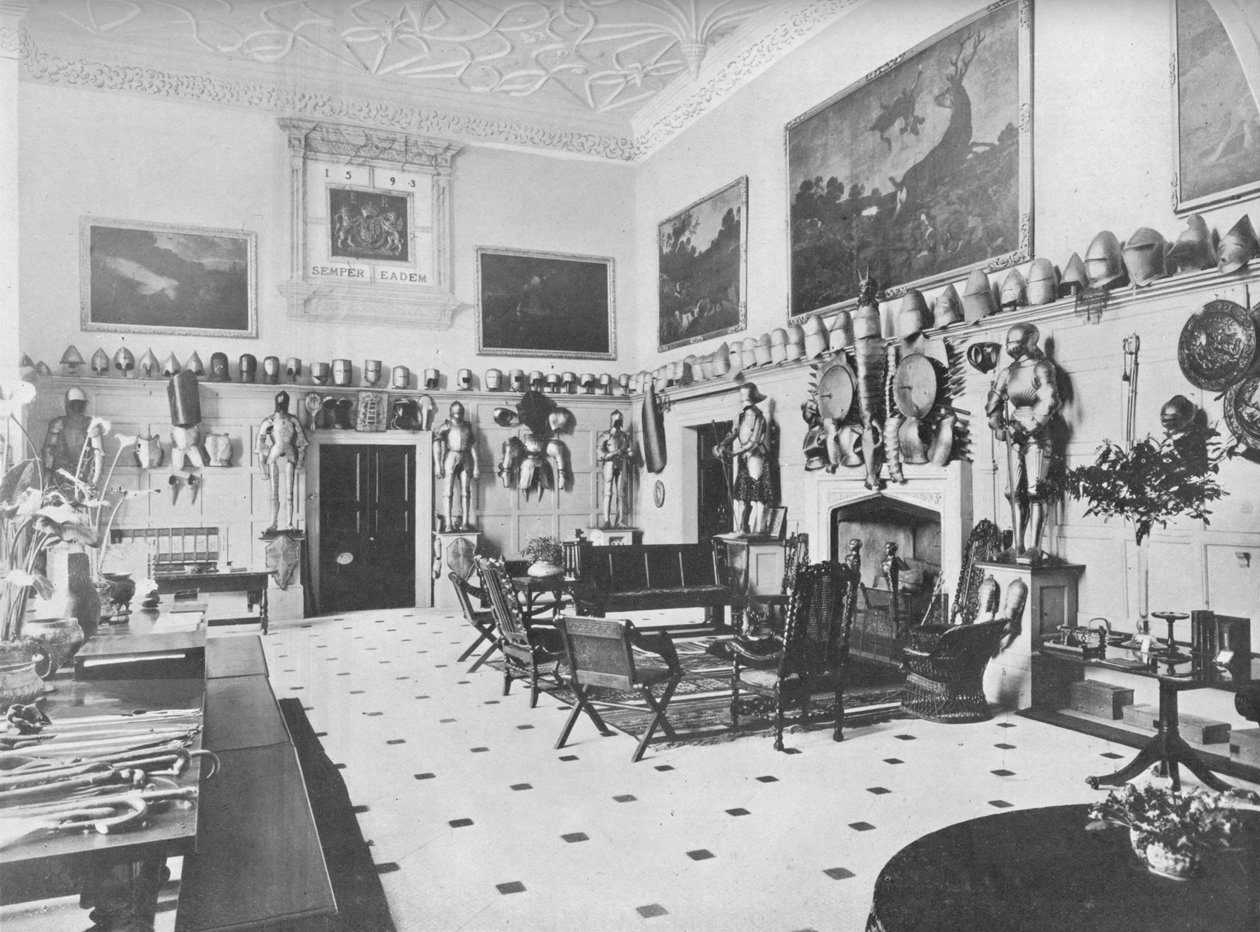 Parham Park ، Sussex - The Lord Zouche ، 1910 بواسطة غير معروف