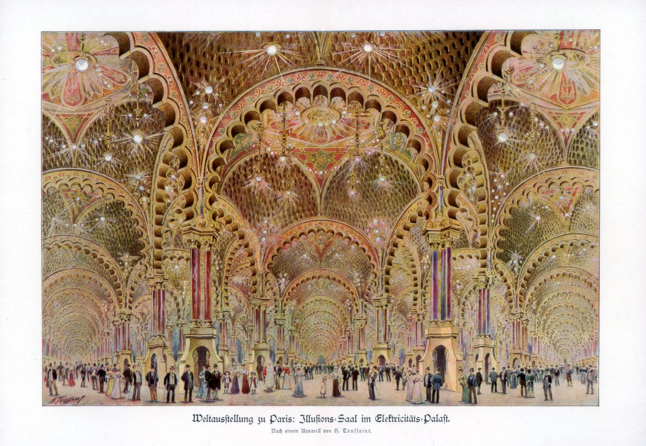 معرض باريس العالمي 1889 ، 1900 بواسطة غير معروف