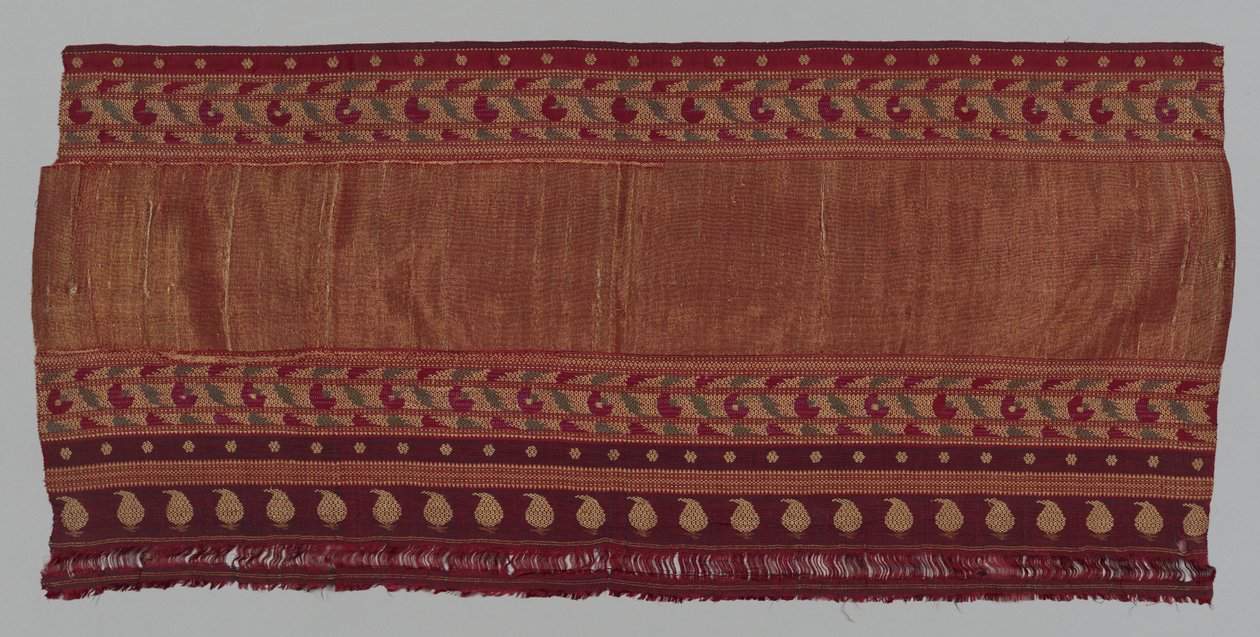 جزء من ساري ، 1800s. بواسطة غير معروف