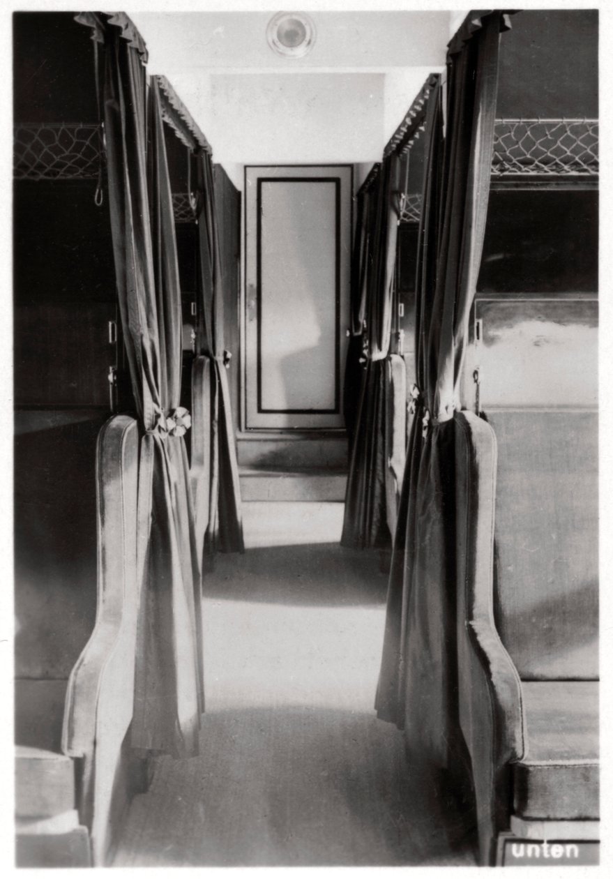 حجرة الركاب من Zeppelin LZ 126 ، c1924 1933 بواسطة غير معروف
