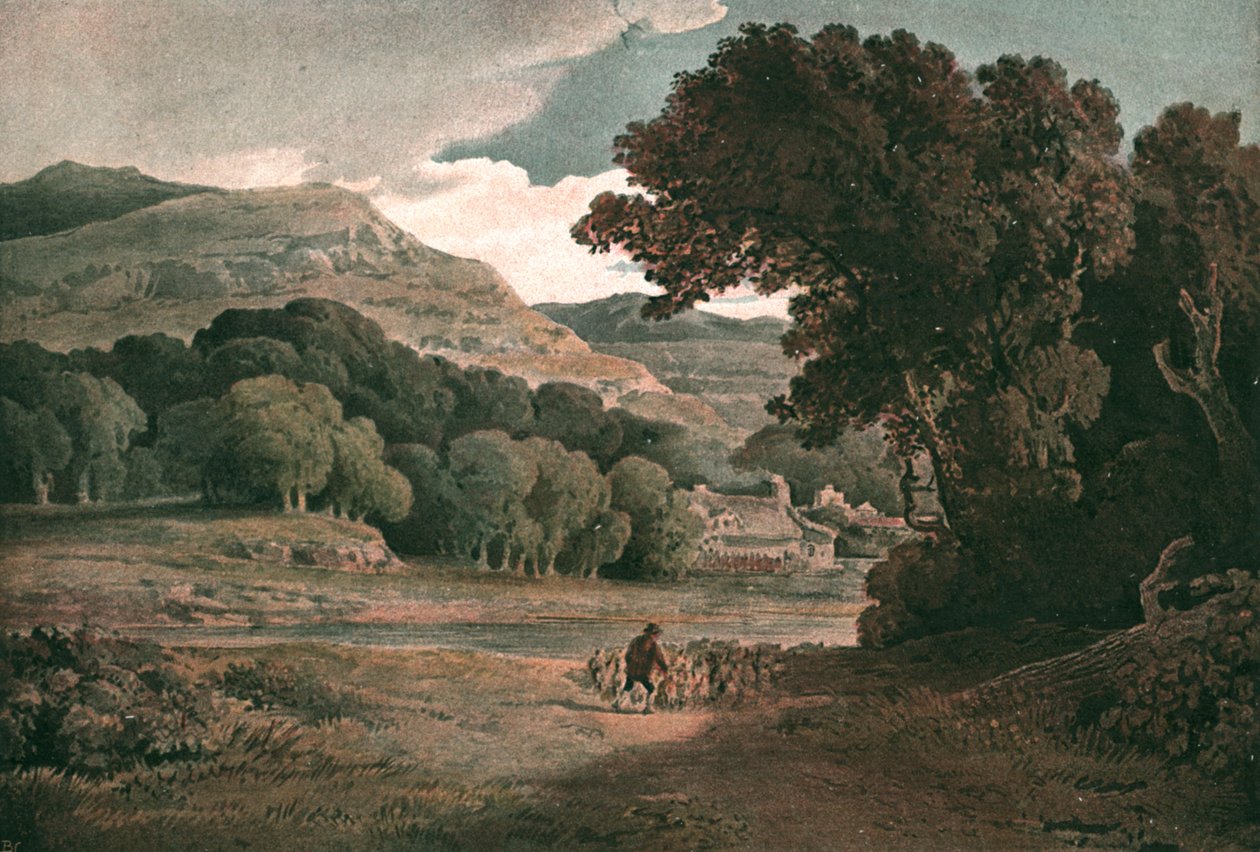 المناظر الطبيعية الرعوية ، c1900. بواسطة غير معروف