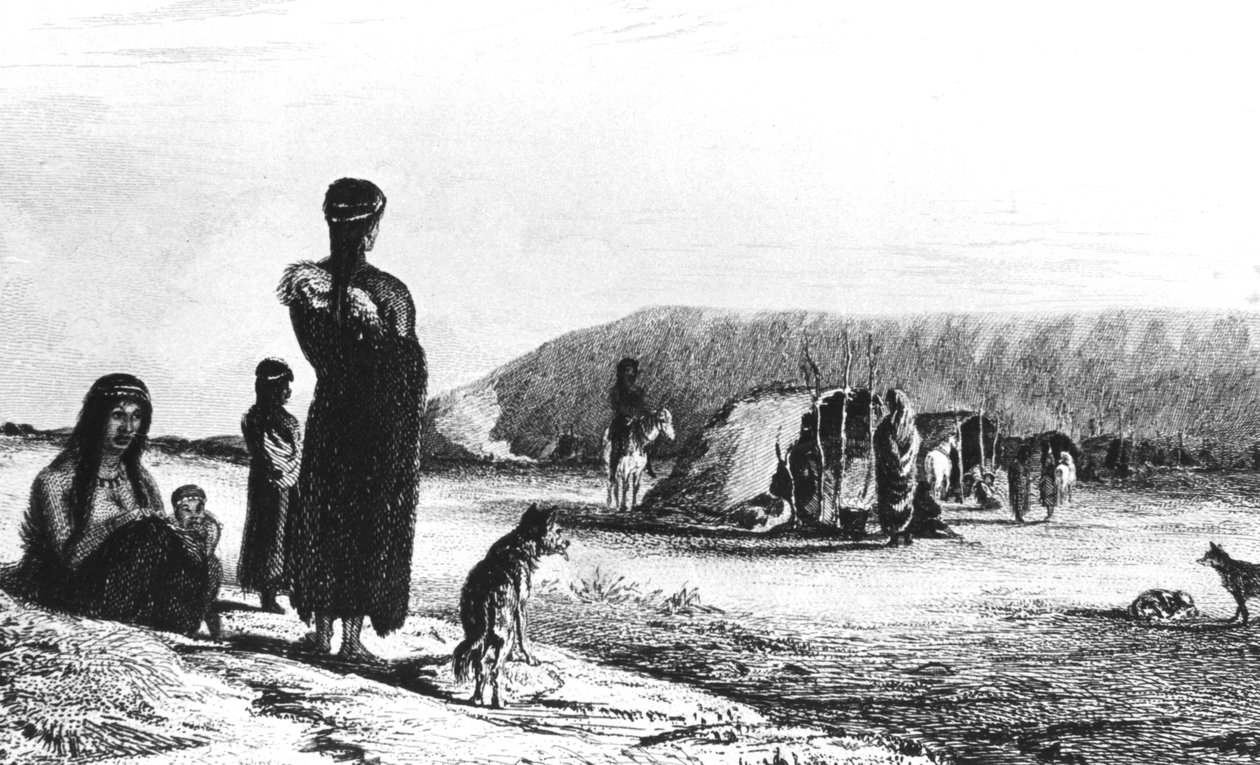 Patagonians at Gregory Bay، 1831 1839 بواسطة غير معروف