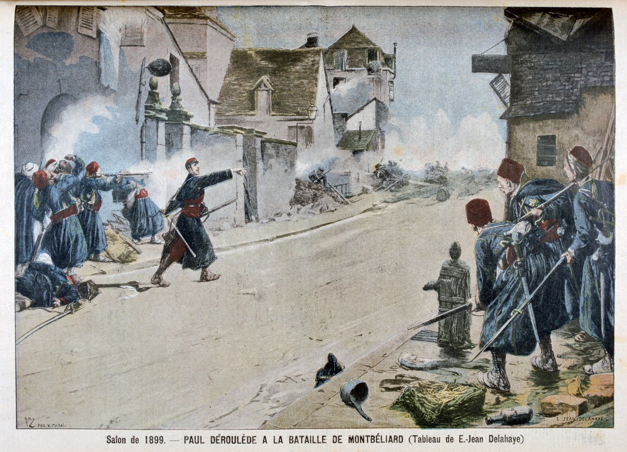 بول ديروليدي ، معركة مونتبليارد ، 1899 بواسطة غير معروف