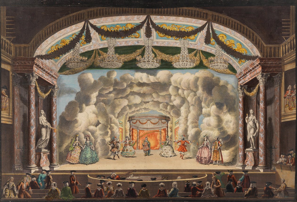 صورة عرض اللمحة ، 1770. بواسطة غير معروف