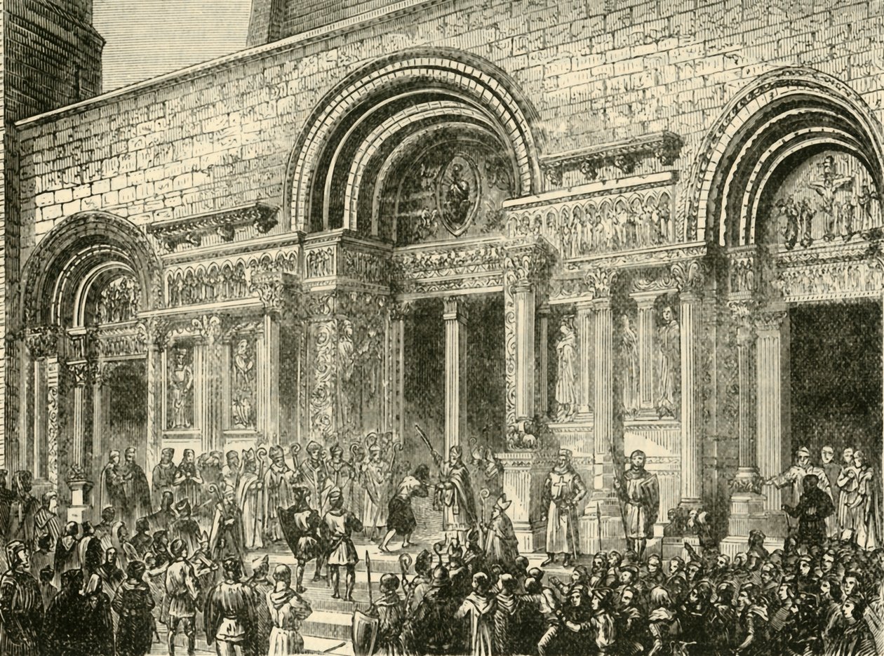 تكفير ريمون السادس. ، كونت تولوز ، c1209 ، 1890. بواسطة غير معروف