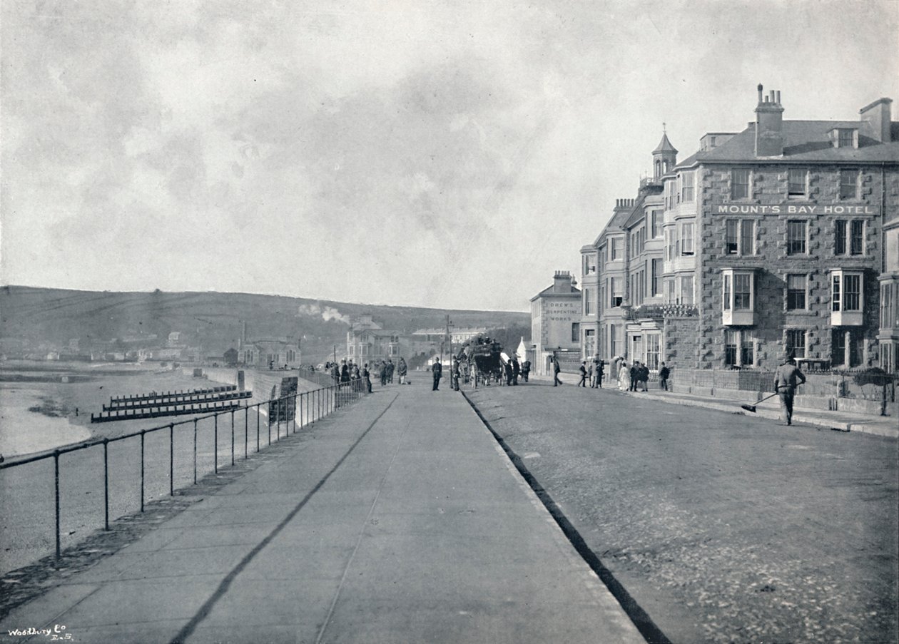 Penzance - The Esplanade ، 1895 بواسطة غير معروف